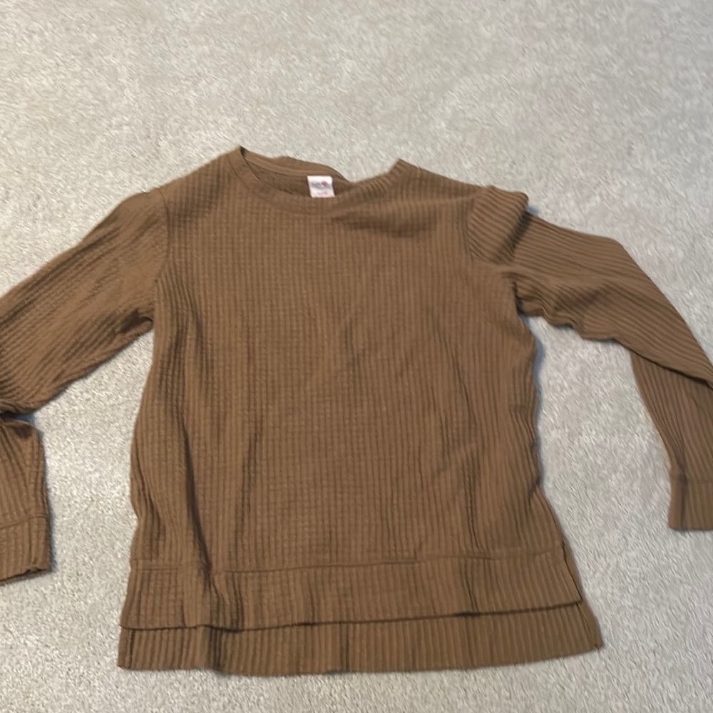 Brown long sleeve unworn